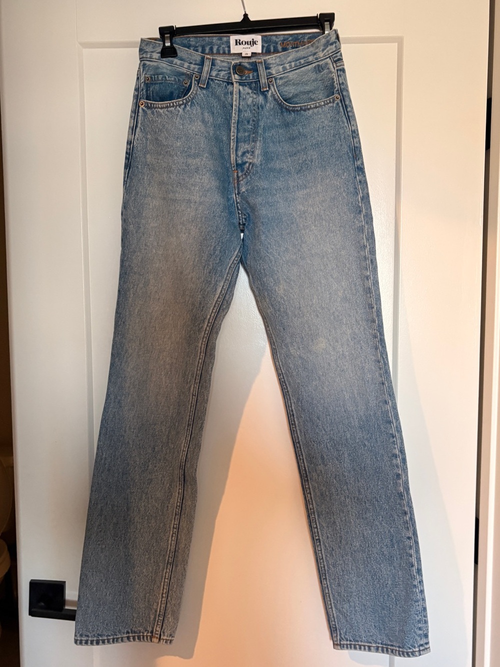 Rouje Light Blue Straight-Leg Women’s Jeans